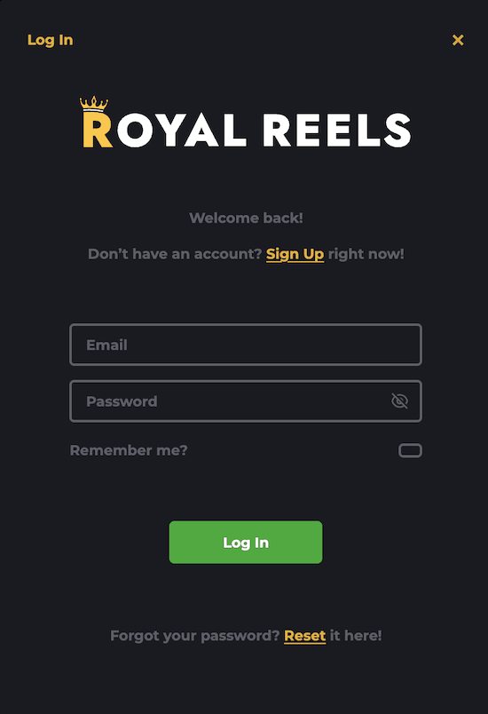 royal reels sing up new zealand